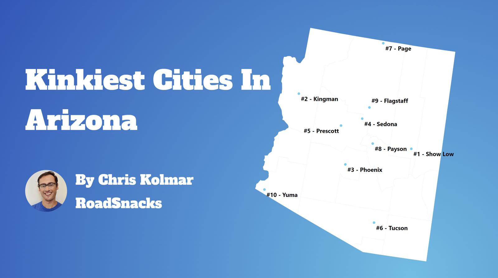 Kinkiest Cities In Arizona Map
