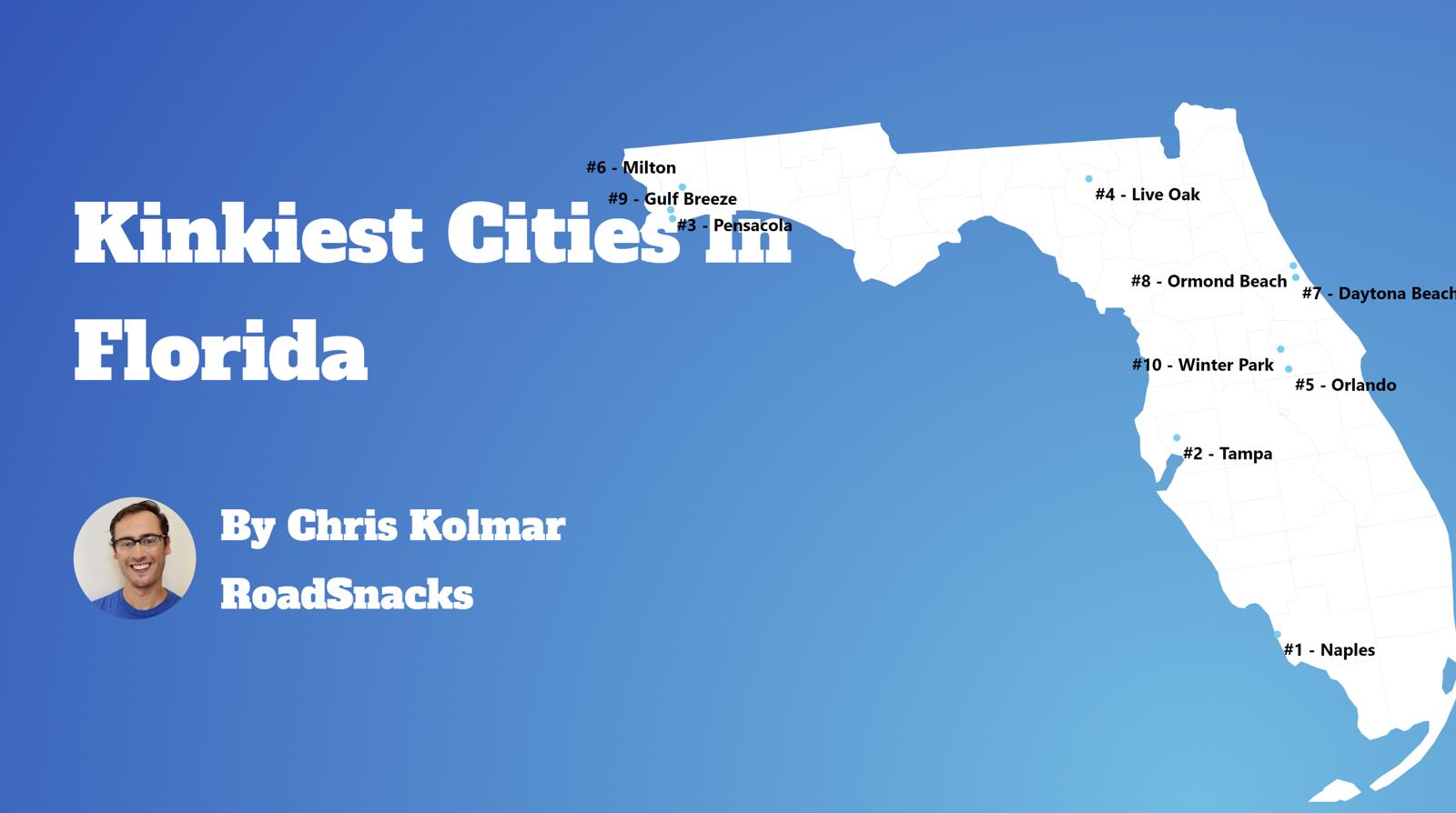Kinkiest Cities In Florida Map