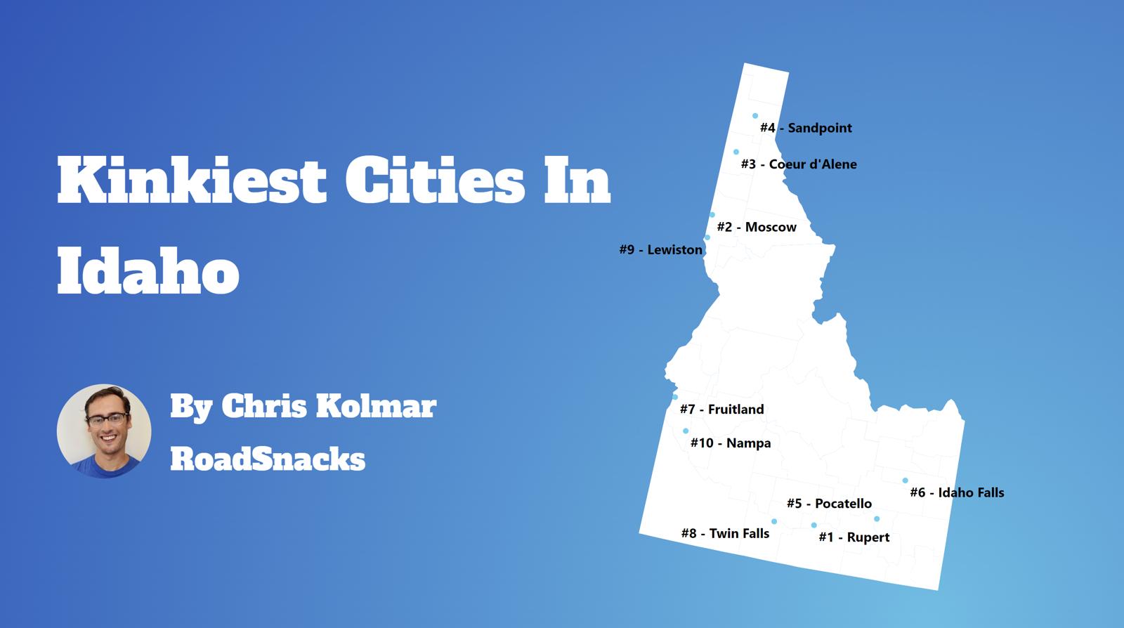 Kinkiest Cities In Idaho Map