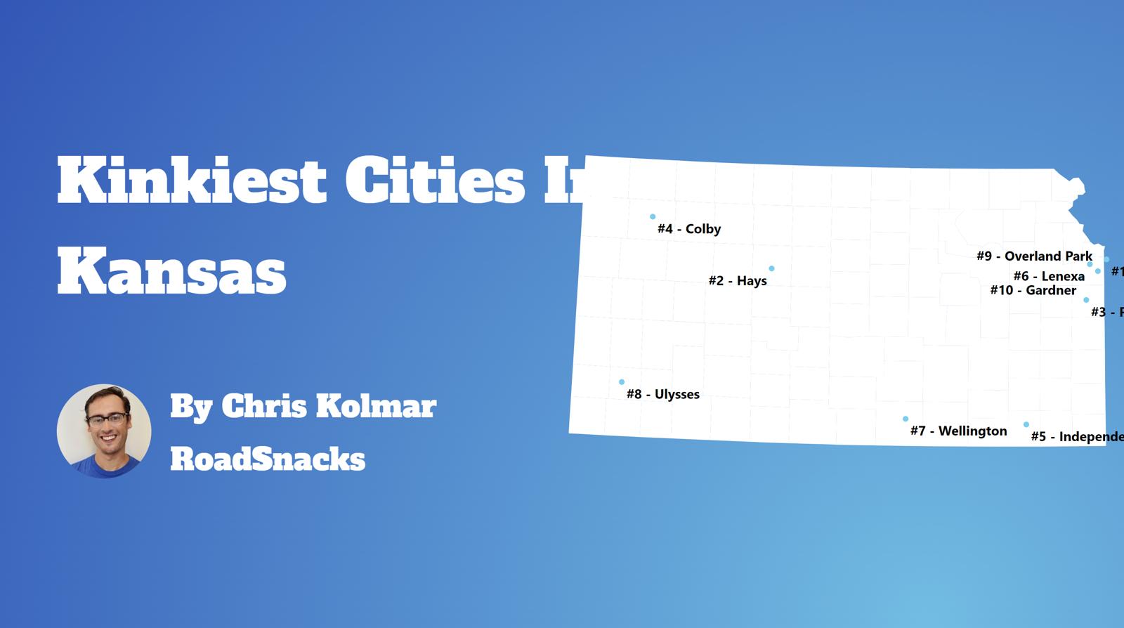 Kinkiest Cities In Kansas Map