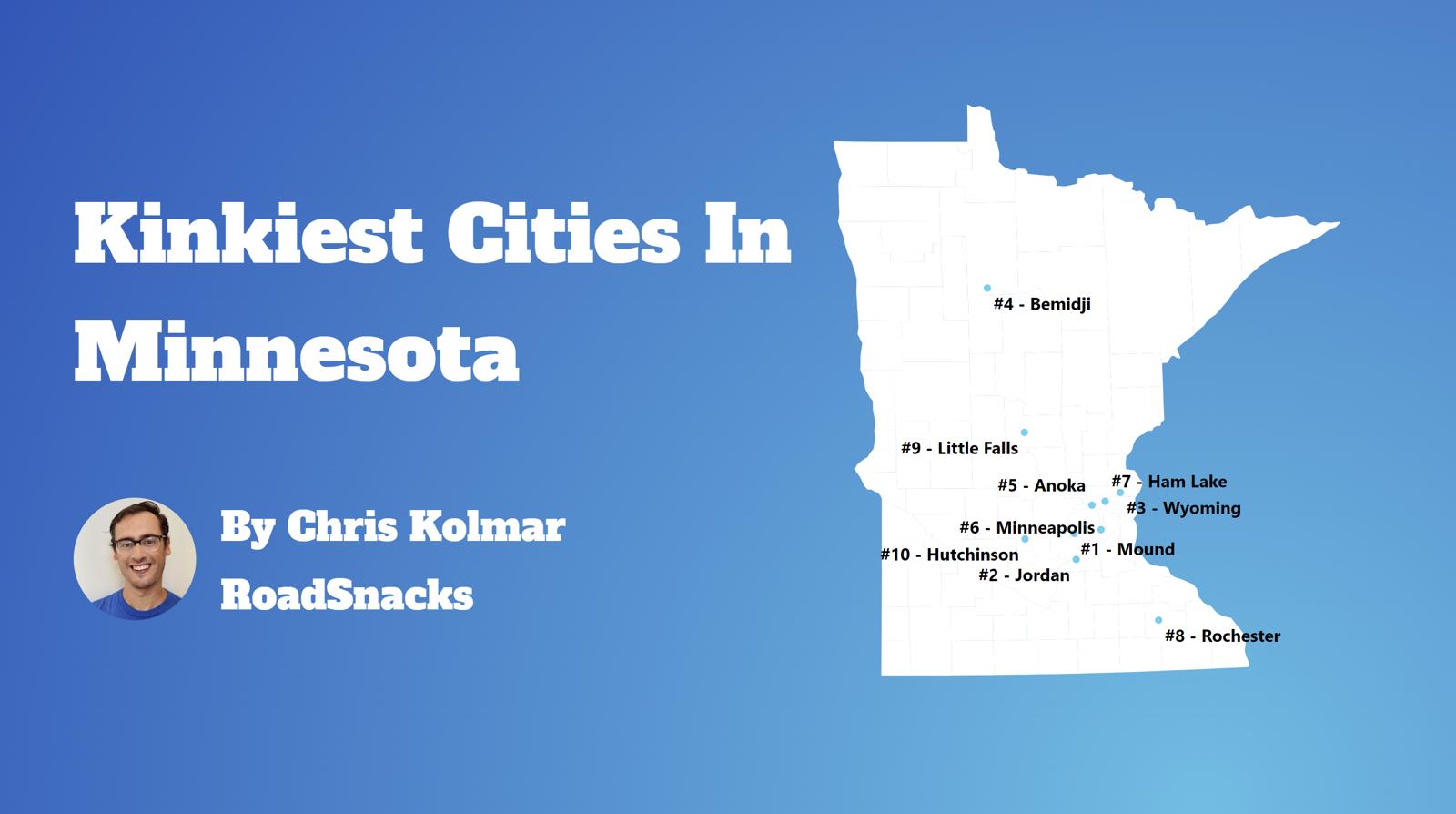 Kinkiest Cities In Minnesota Map