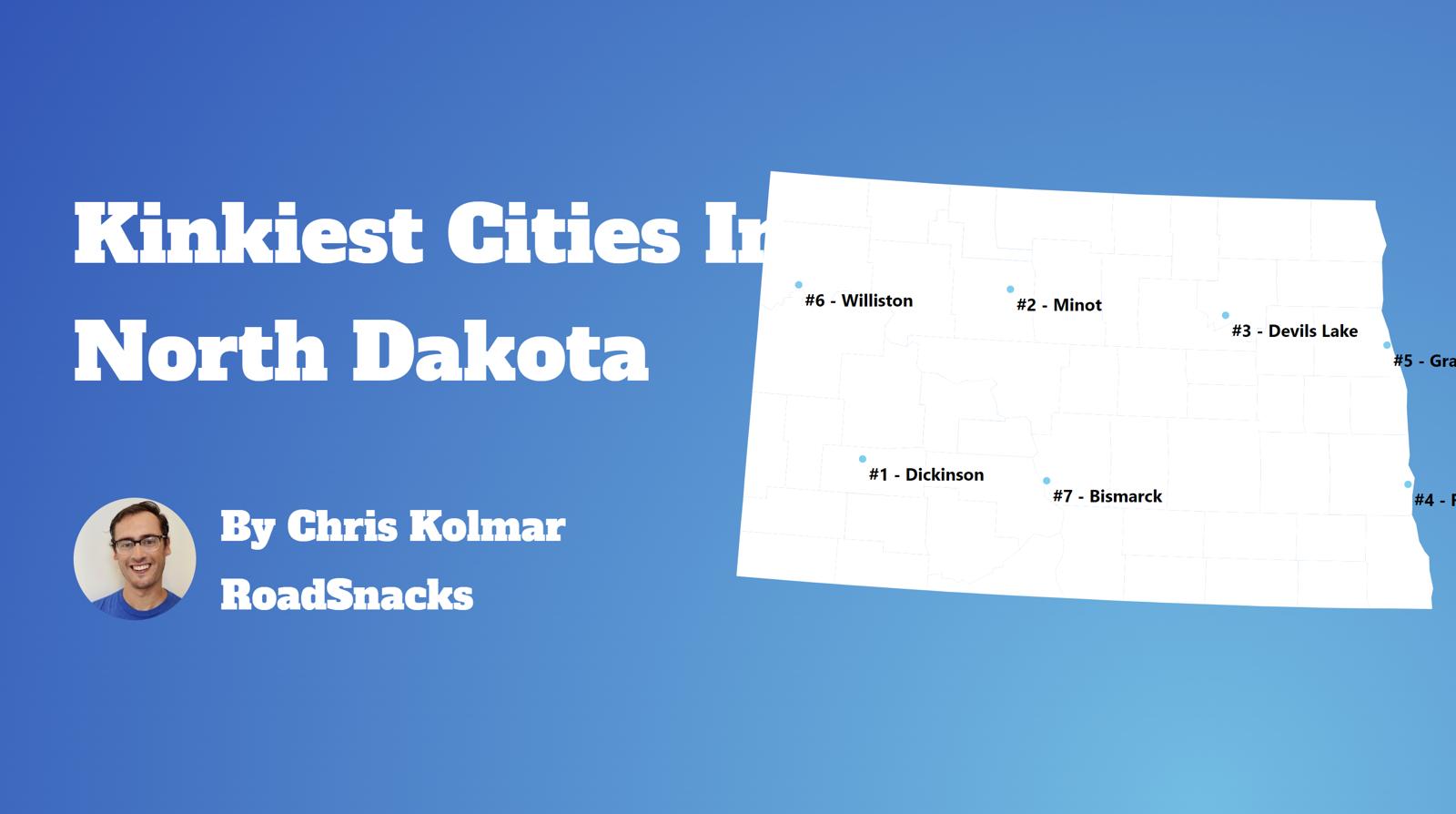 Kinkiest Cities In North Dakota Map