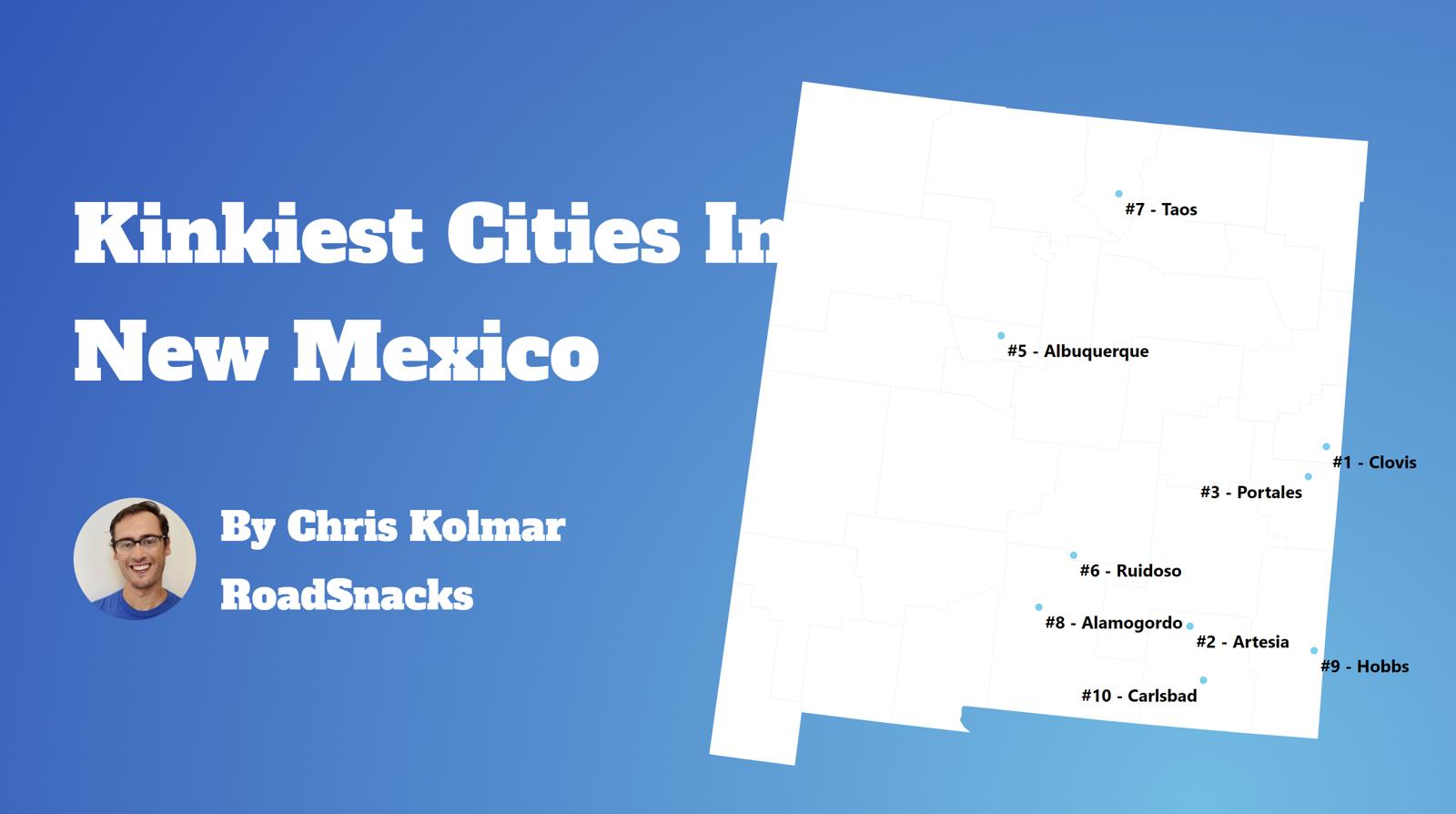 Kinkiest Cities In New Mexico Map