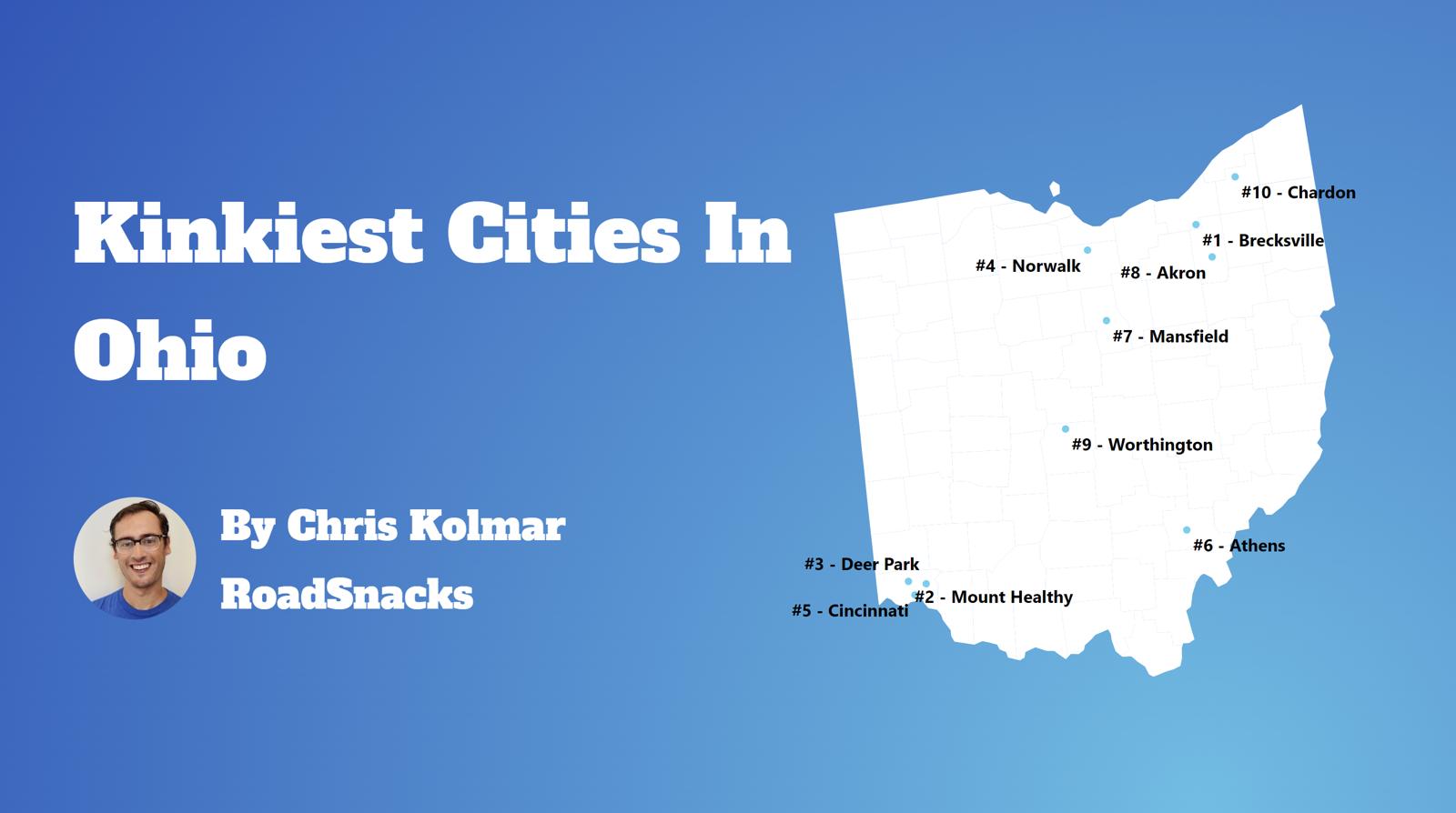 Kinkiest Cities In Ohio Map