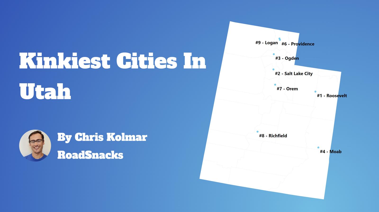 Kinkiest Cities In Utah Map