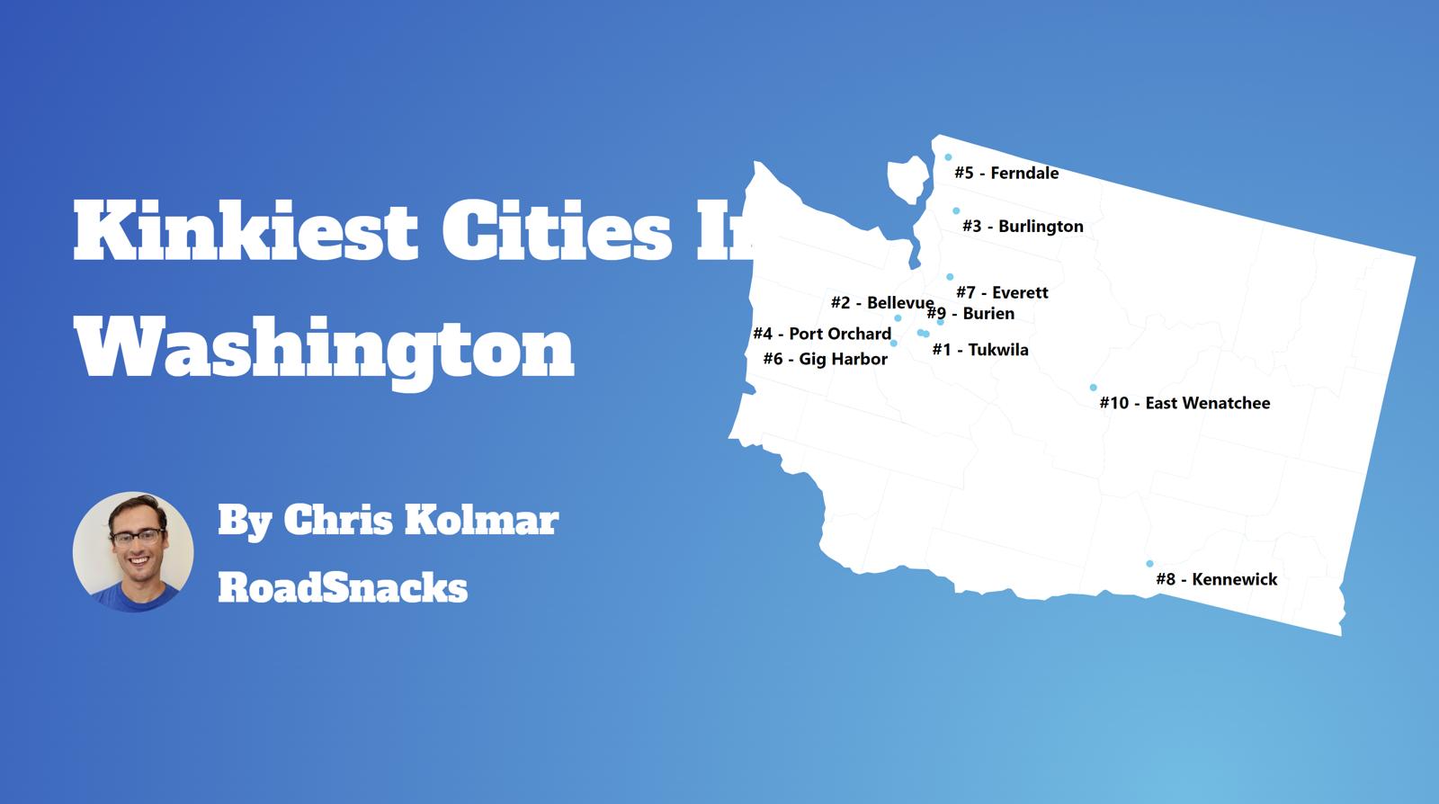 Kinkiest Cities In Washington Map