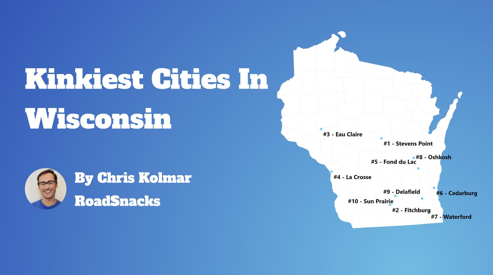 Kinkiest Cities In Wisconsin Map