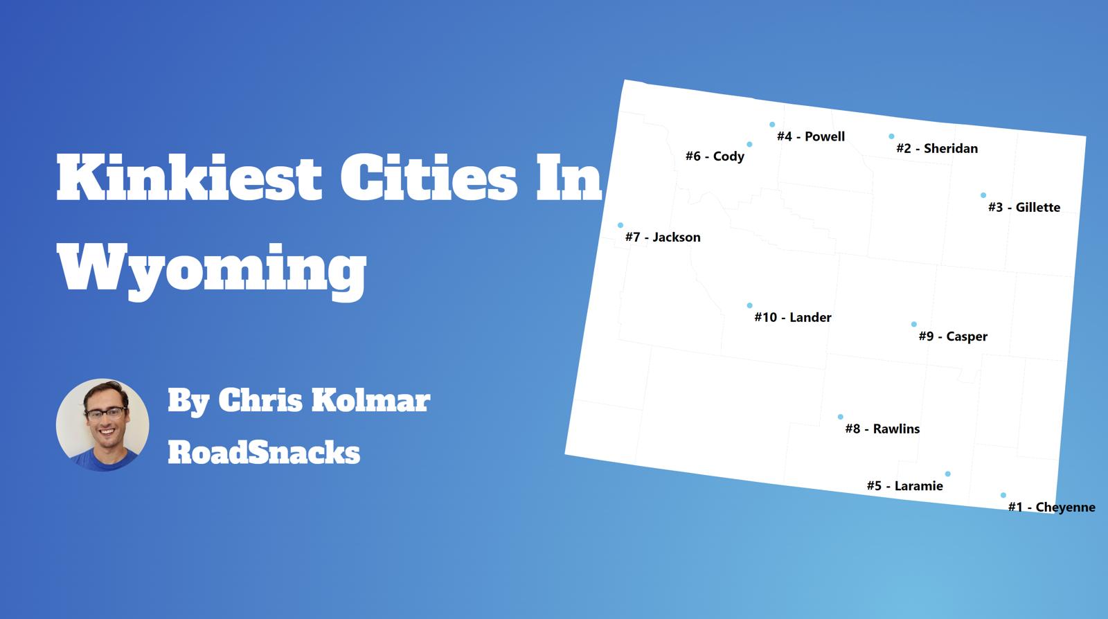 Kinkiest Cities In Wyoming Map