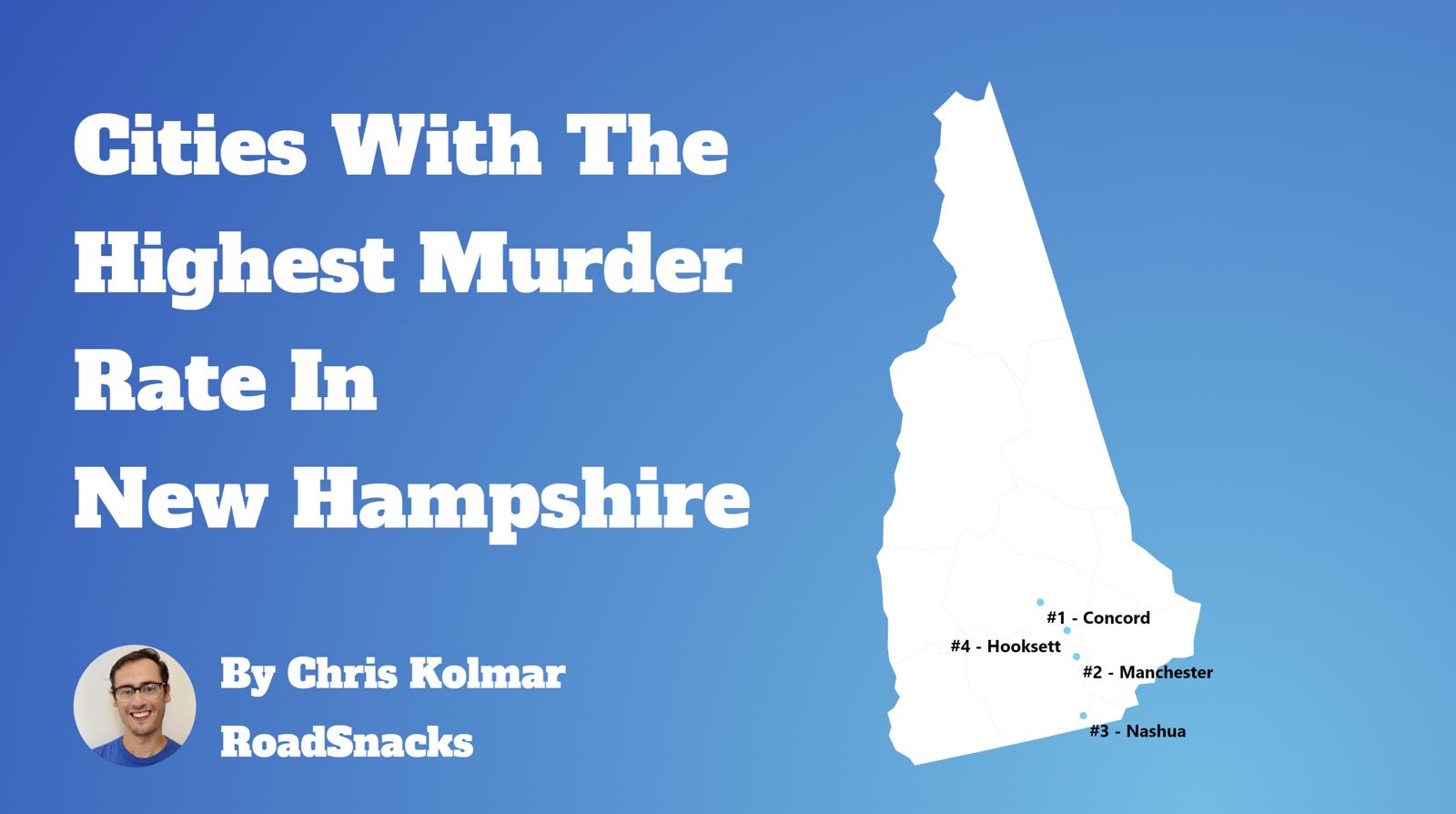Cities With Highest Murder Rate In New Hampshire Map