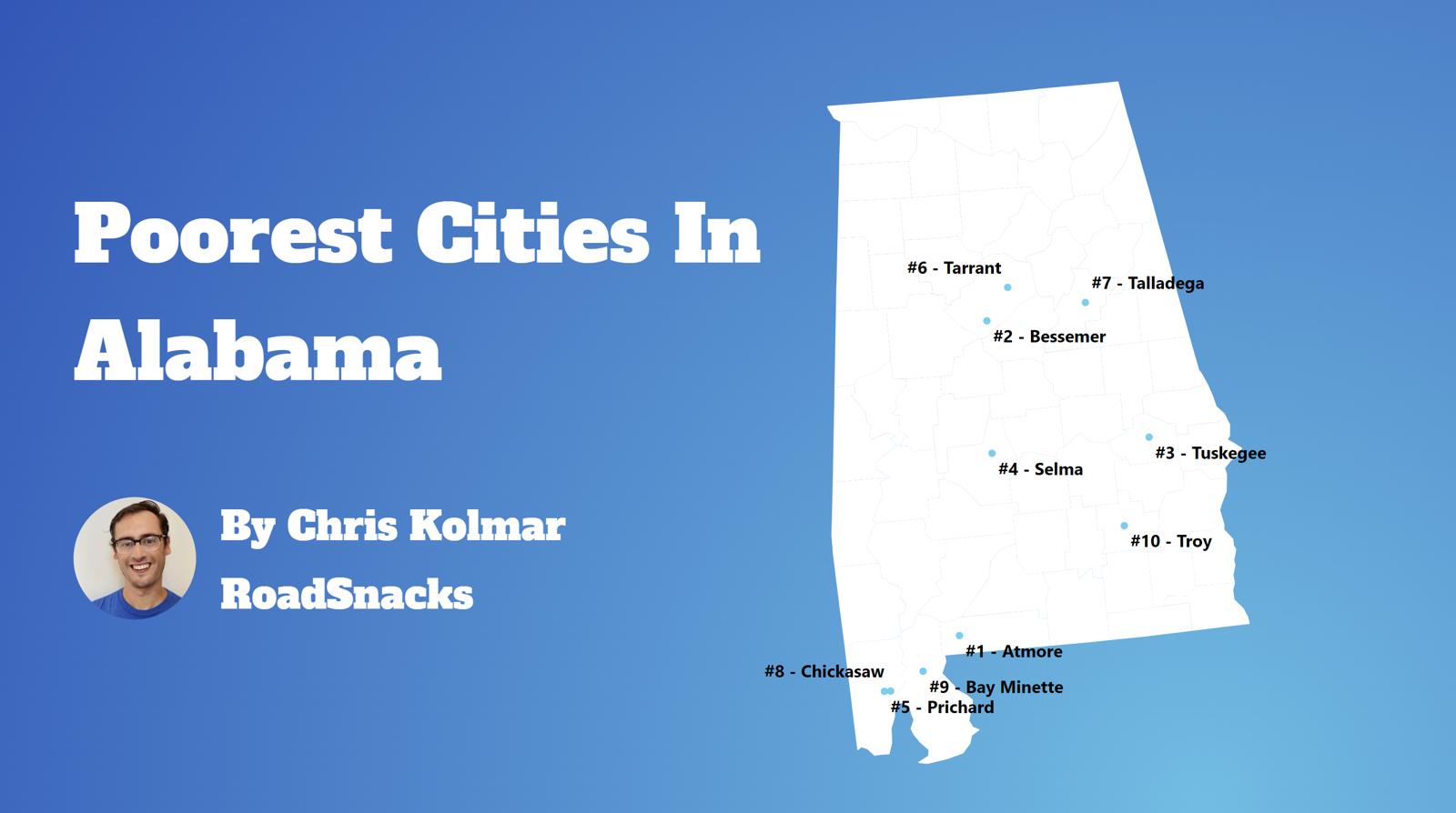Poorest Places In Alabama Map