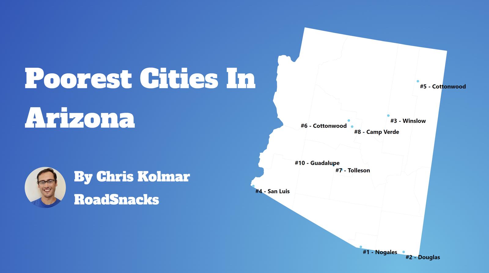 Poorest Places In Arizona Map