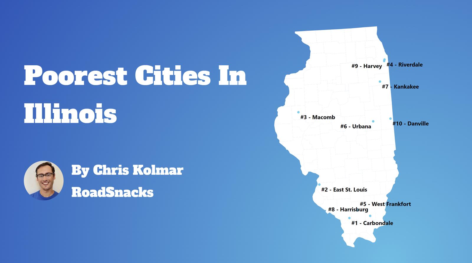 Poorest Places In Illinois Map