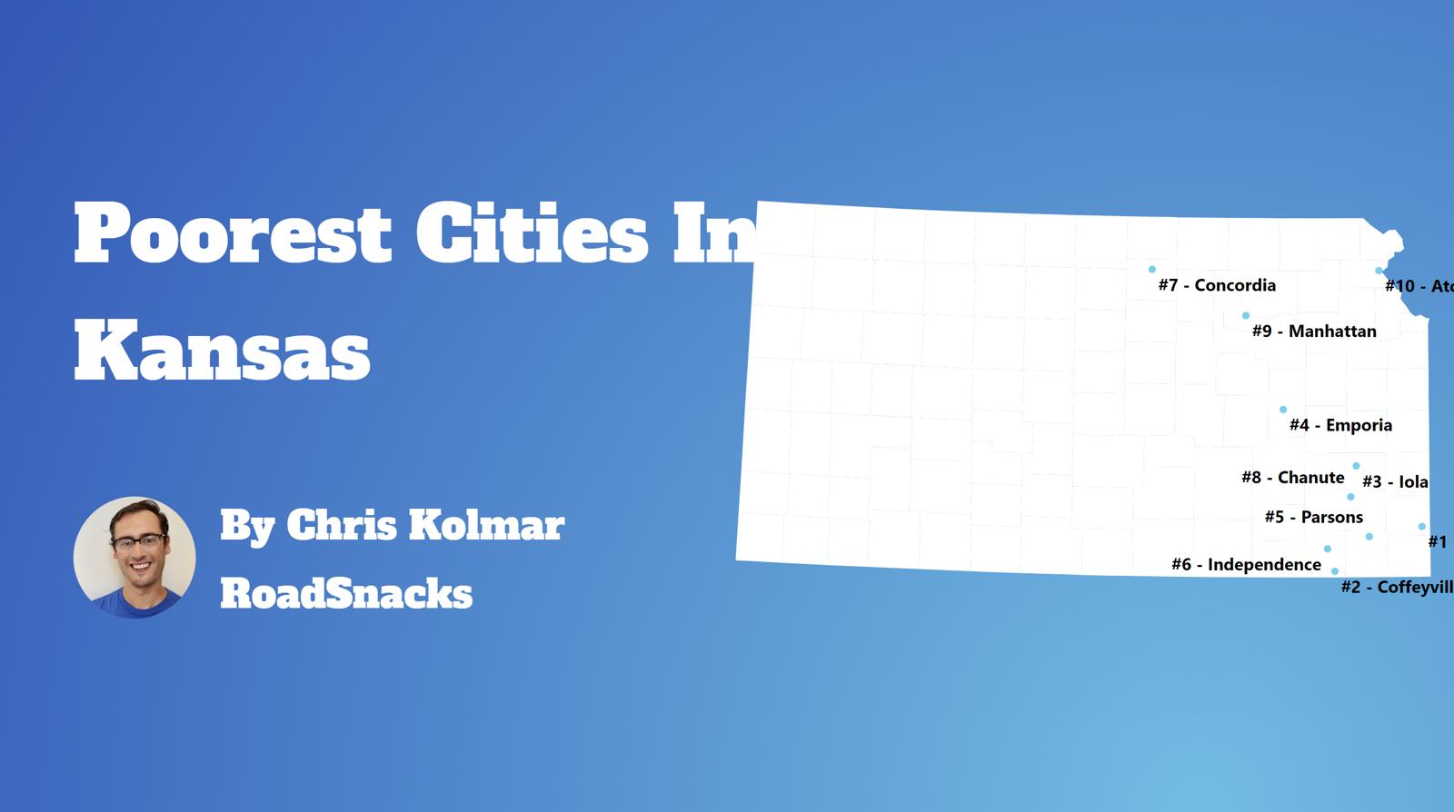 Poorest Places In Kansas Map