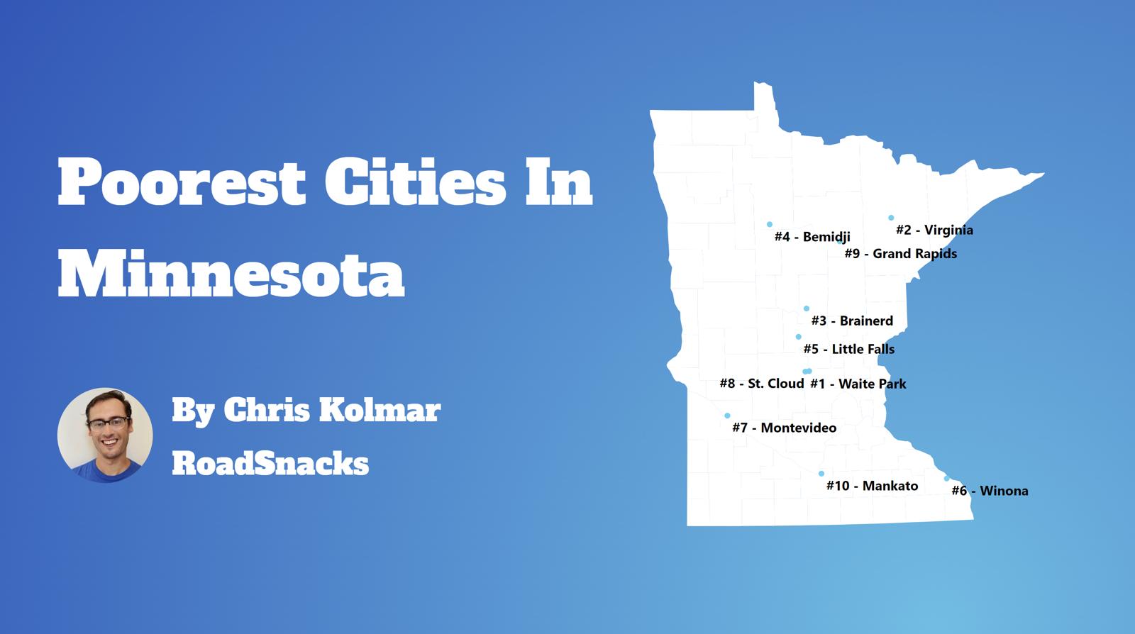Poorest Places In Minnesota Map