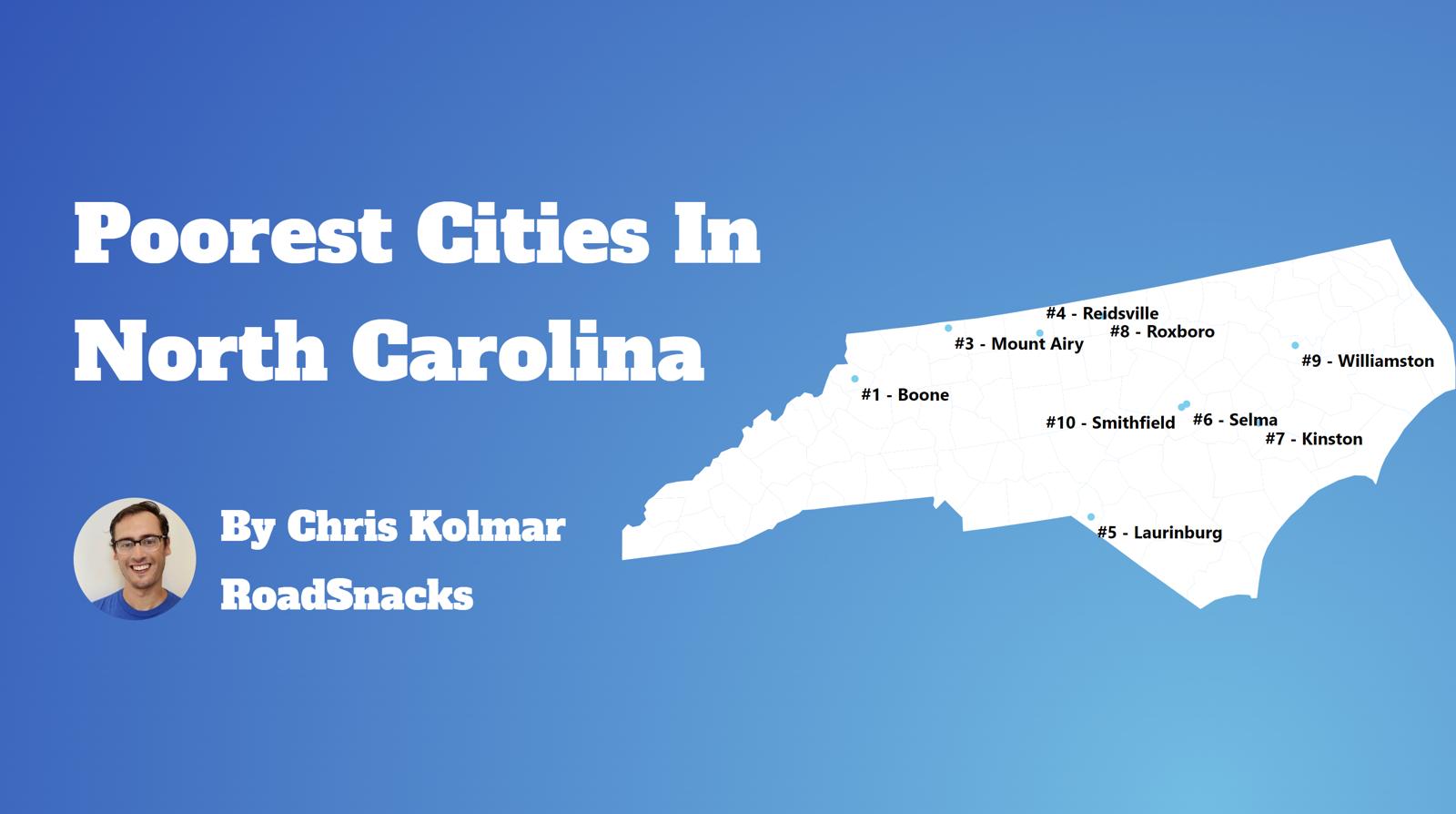 Poorest Places In North Carolina Map