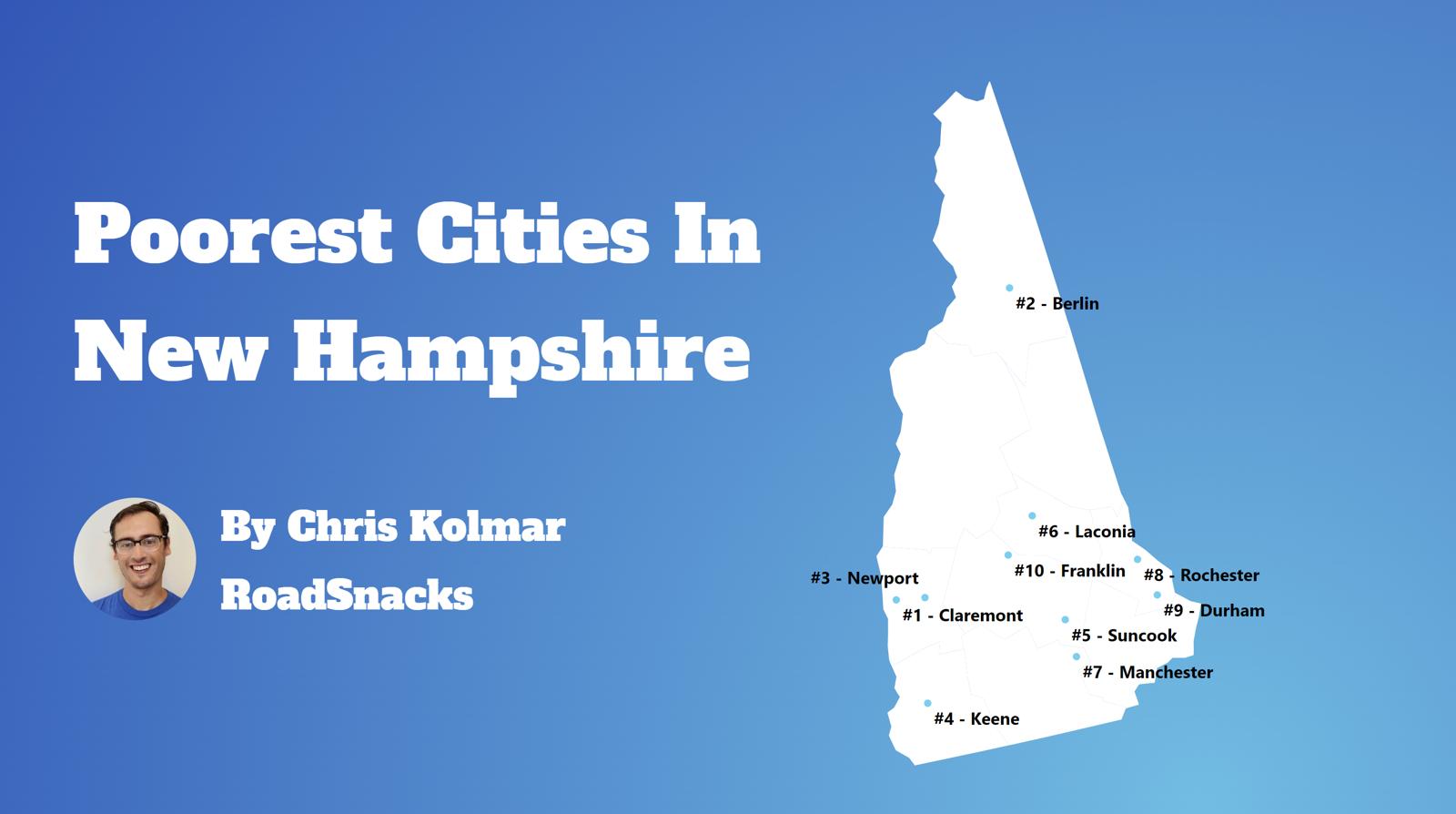 Poorest Places In New Hampshire Map