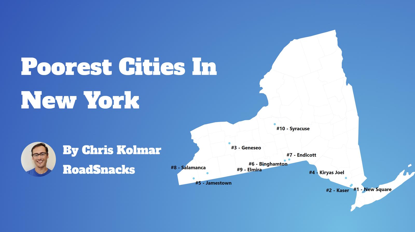 Poorest Places In New York Map