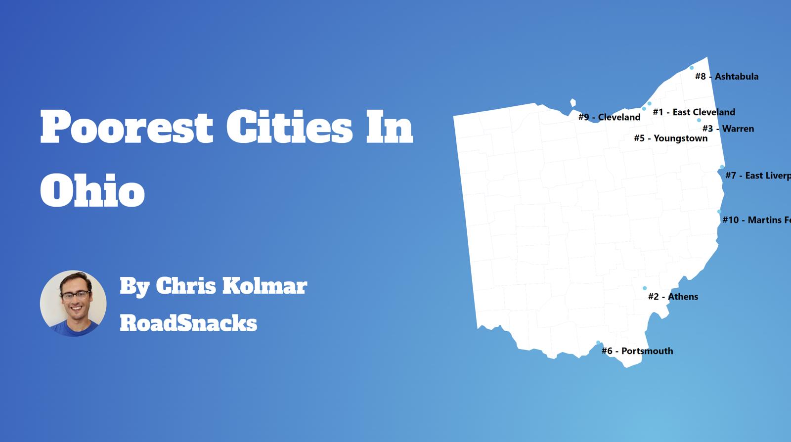 Poorest Places In Ohio Map