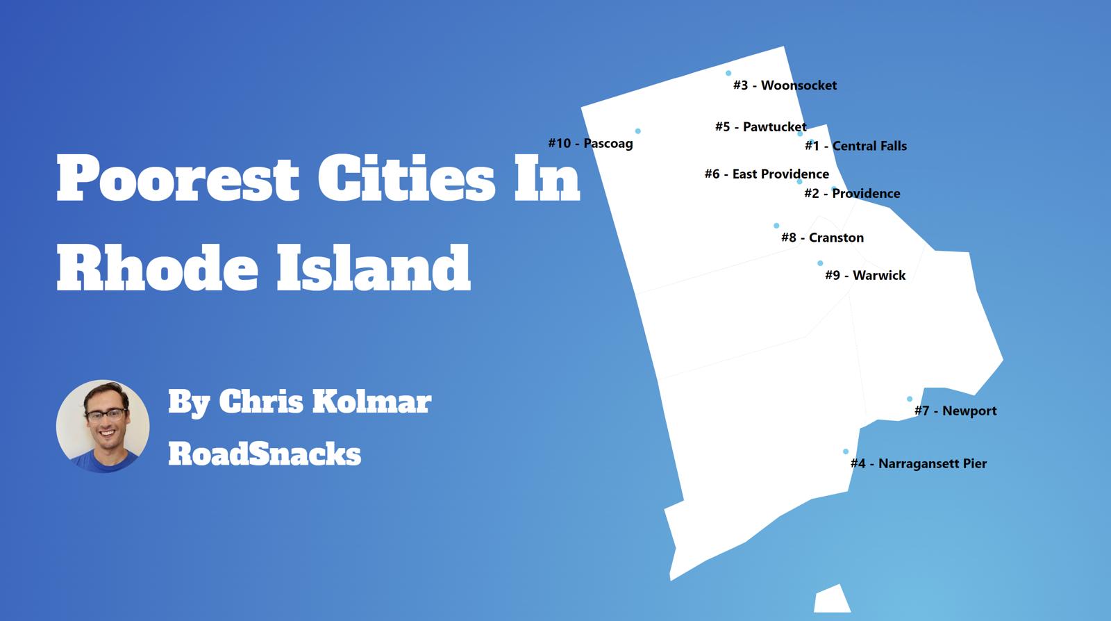 Poorest Places In Rhode Island Map