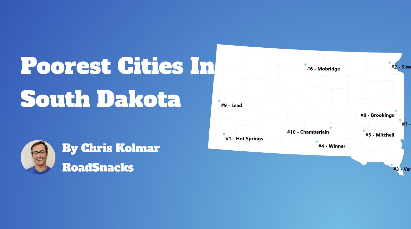 Poorest Places In South Dakota Map