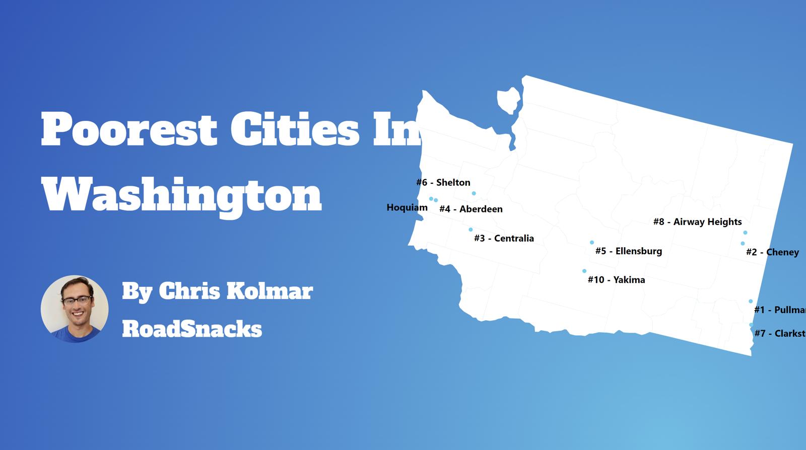 Poorest Places In Washington Map